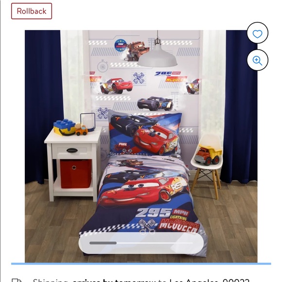 Disney Pixar Other Disney Pixar Cars Toddler Bed Set Poshmark